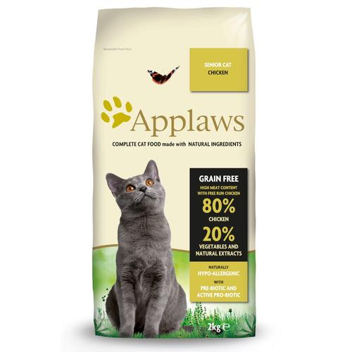 2kg Applaws Senior Croquettes Pour Chat