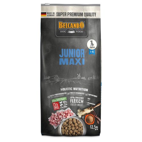2x12,5kg Belcando Junior Maxi - Croquettes Pour Chiot