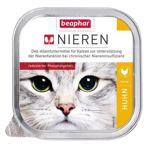 6x100g Régime Rénal Poulet Beaphar - Nourriture Pour Chat