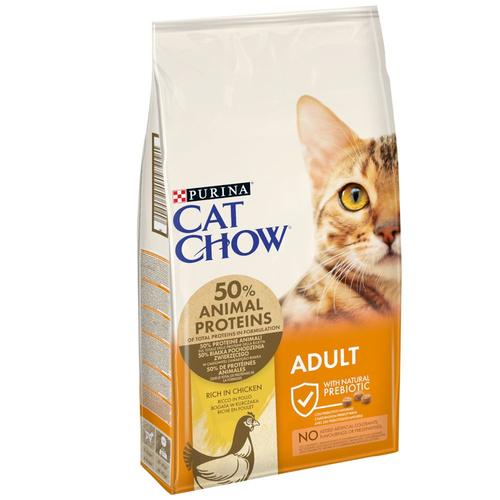 2x15kg Adult Poulet, Dinde Cat Chow Purina - Croquettes Pour Chat