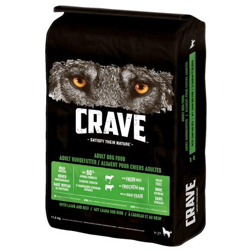 11,5kg Crave Adult Agneau, B¿Uf - Croquettes Pour Chien