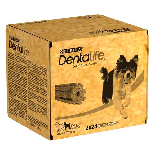 16x69g Purina Dentalife Bâtonnets À Mâcher De Taille Moyenne 48 Bâtonnets - Friandises Pour Chien