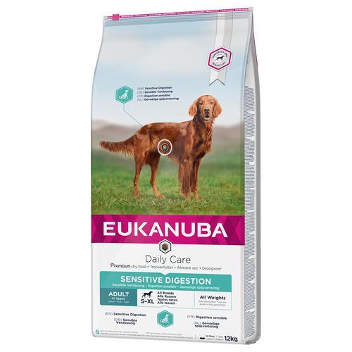 12kg Eukanuba Daily Care Adult Sensitive Digestion - Croquettes Pour Chien