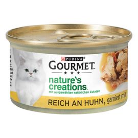 11x85g Gourmet Nature's Creations Mini Bouchées Poulet Tomates Épinards