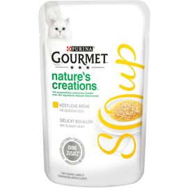 32x40g Mégapack Gourmet Soup Poulet - Pâtée Pour Chat