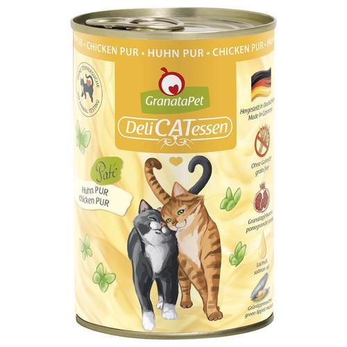 24x400g Granatapet Delicatessen Pur Poulet - Pâtée Pour Chat