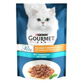 52x85g Mégapack Gourmet Perle Les Aiguillettes De Thon - Pâtée Pour Chat