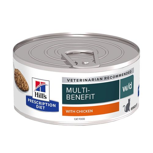 24x156g W/D Feline Pour Chat Hill's Prescription Diet