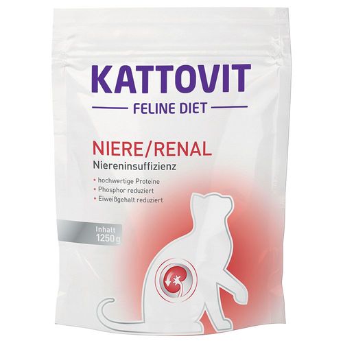 1,25kg Renal Spécial Reins Kattovit - Croquettes Pour Chat