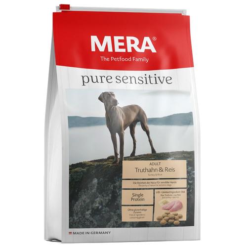 12,5kg Pure Sensitive Dinde, Riz Mera - Croquettes Pour Chien