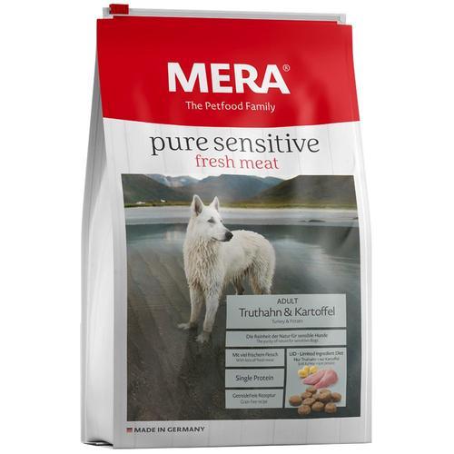 12,5kg Pure Dinde, Pommes De Terre Mera Croquettes Pour Chien