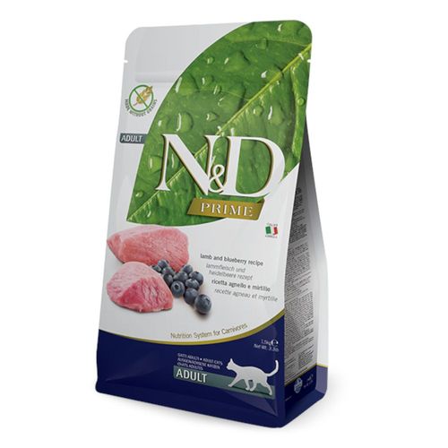 1,5kg Agneau, Myrtilles Farmina N&d Cat Pour Chat