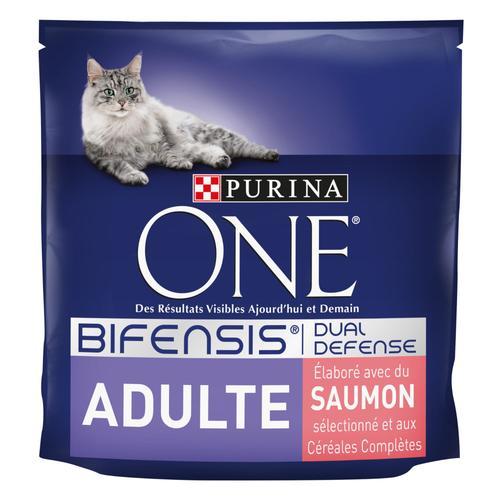 1,5kg Adulte Saumon Céréales Complètes Purina One - Croquettes Pour Chat