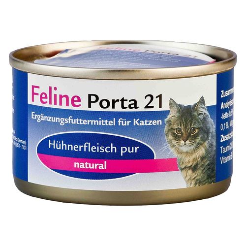 6x90 G Poulet Pur Feline Porta 21 Nourriture Pour Chat