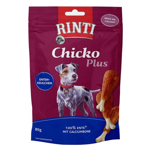 80g Rinti Chicko Plus Cuisses De Canard - Friandises Pour Chien