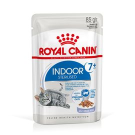 12x85g Indoor Sterilised 7+ En Gelée Royal Canin - Sachet Pour Chat