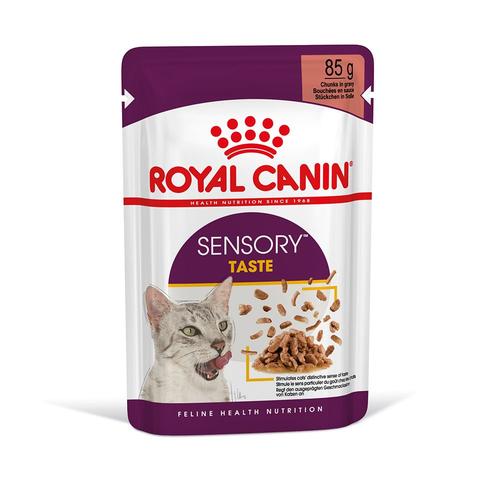 48x85g Sensory Taste En Sauce Royal Canin - Pâtée Pour Chat