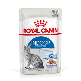 48x85g Indoor Sterilised En Gelée Royal Canin - Sachet Pour Chat