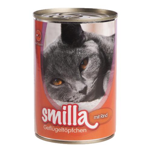 6x400g Volaille, B¿Uf Smilla - Nourriture Pour Chat