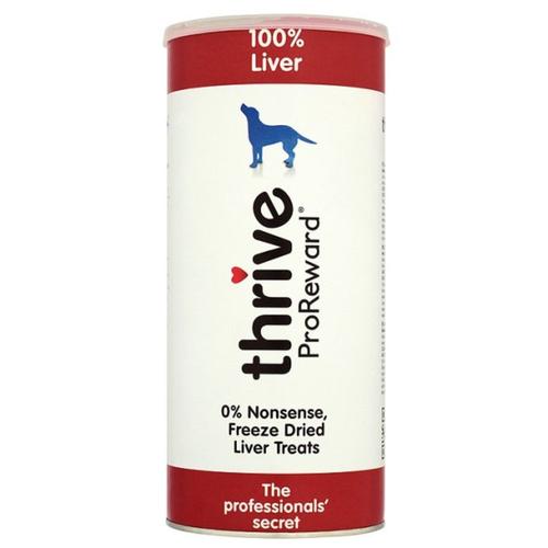 3x60g Thrive Proreward Friandises Lyophilisées , Foie - Friandises Pour Chien