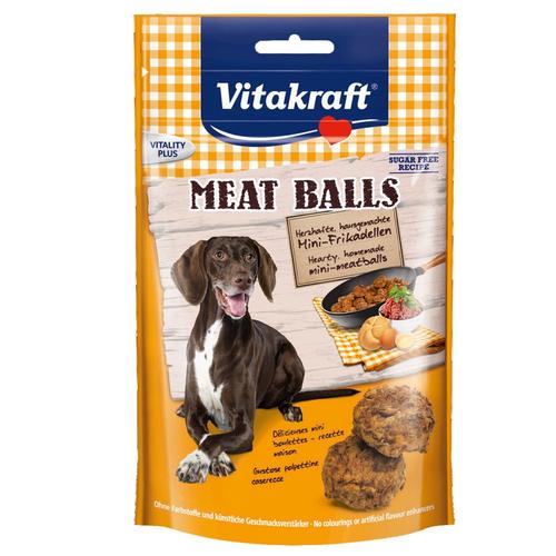 6x80g Meat Balls Vitakraft - Friandises Pour Chien