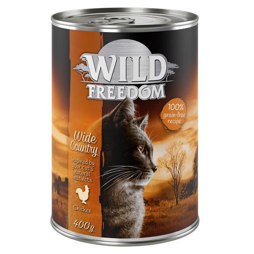 6x400g Adult Lot Mixte Wild Freedom - Pâtée Pour Chat