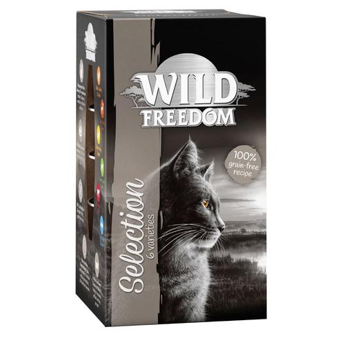 6x85g Adult Lot Mixte Wild Freedom - Pâtée Pour Chat