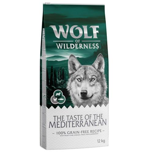 12kg Agneau, Poulet, Truite Sans Céréales Croquettes Chien Wolf Of Wilderness