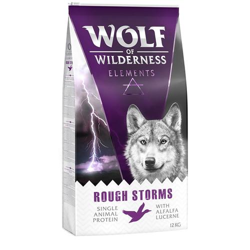 1kg Wolf Of Wilderness Elements Rough Storms, Canard - Croquettes Pour Chien