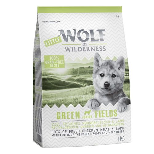 2x1kg Agneau, Canard Juniorlittle Wolf Of Wilderness Pour Chiot - Croquettes Pour Chien