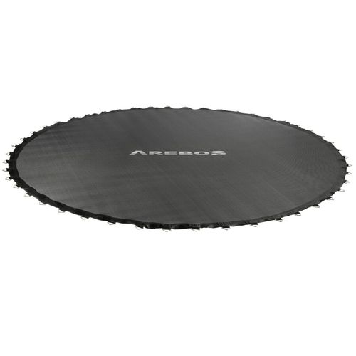 Arebos Toile De Trampoline Ø 256 Cm Pour Trampoline De Ø 305 Cm, Pour 54 Ressorts Avec Une Longueur De 178 Mm
