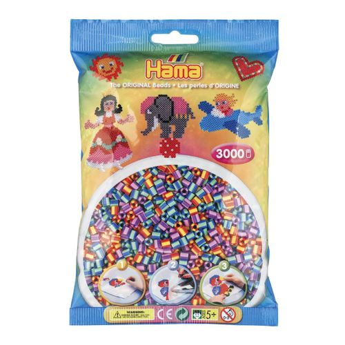 Hama Midi Sachet 3000 Perles Bicolores 2