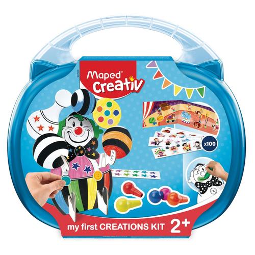 Creativ Early Age My First Creations Kit - Gommettes Et Coloriage