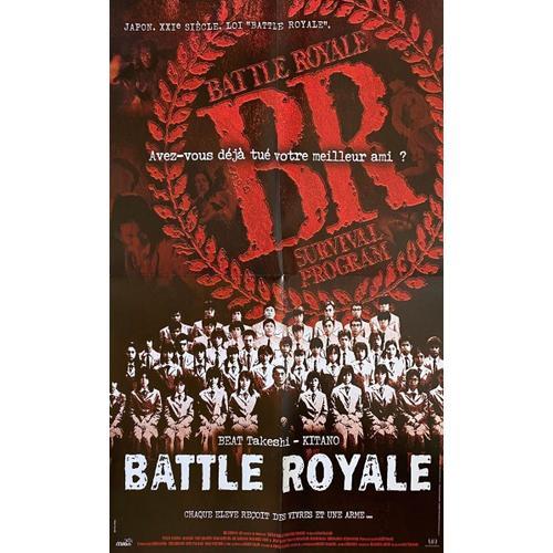 Battle Royale - Affiche Originale De Cinéma - Format 40x60 Cm - Un
