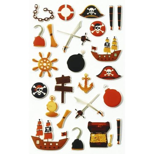 Maildor Cooky, Sach 1 Pl 7,5x12cm, Pirates