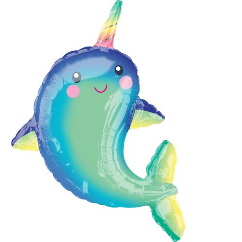 Amscan Ballon Forme Narwhal