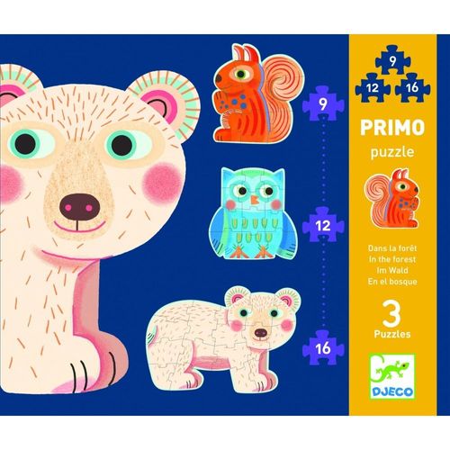 Djeco Puzzle Primo Dans La Forêt
