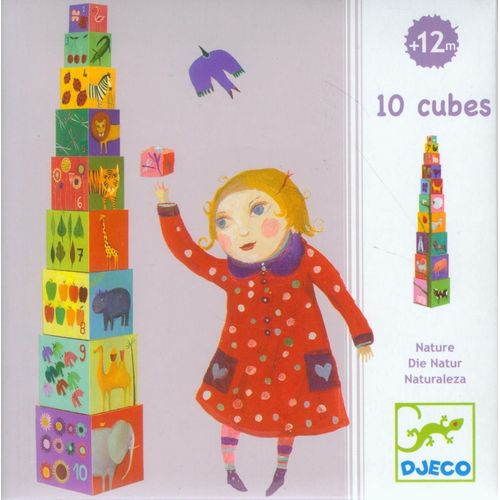 Djeco Cubes Nature Et Animaux