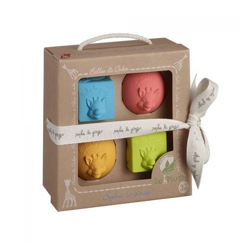 Vulli Set 2 Balles & 2 Cubes So'pure