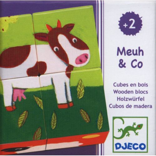 Djeco Cubes Meuh & Co