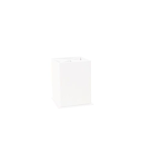 Maildor Gamme Blanche, Pot À Crayons À Décorer 8x8x11cm