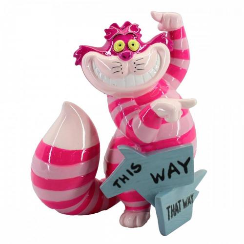 Disney Showcase Collection  This Way Cheshire Cat Figurine