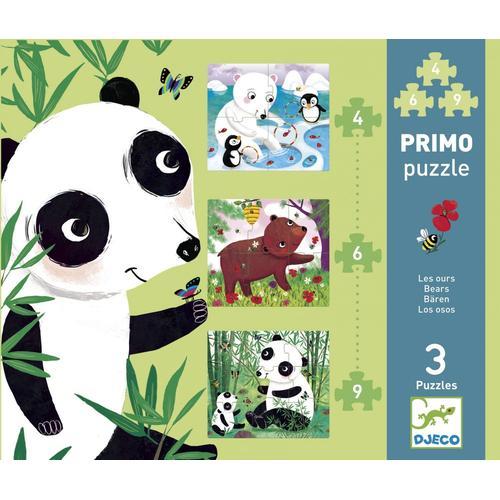 Djeco Puzzle Primo - Ours