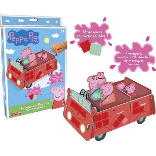 Lansay Voiture Peppa 3d En Mosaique