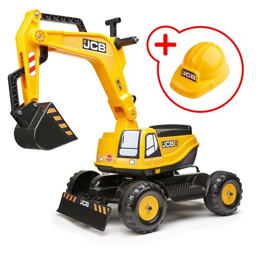 Les Petits Bâtisseurs  Pelleteuse Jcb Et Casque Inclus