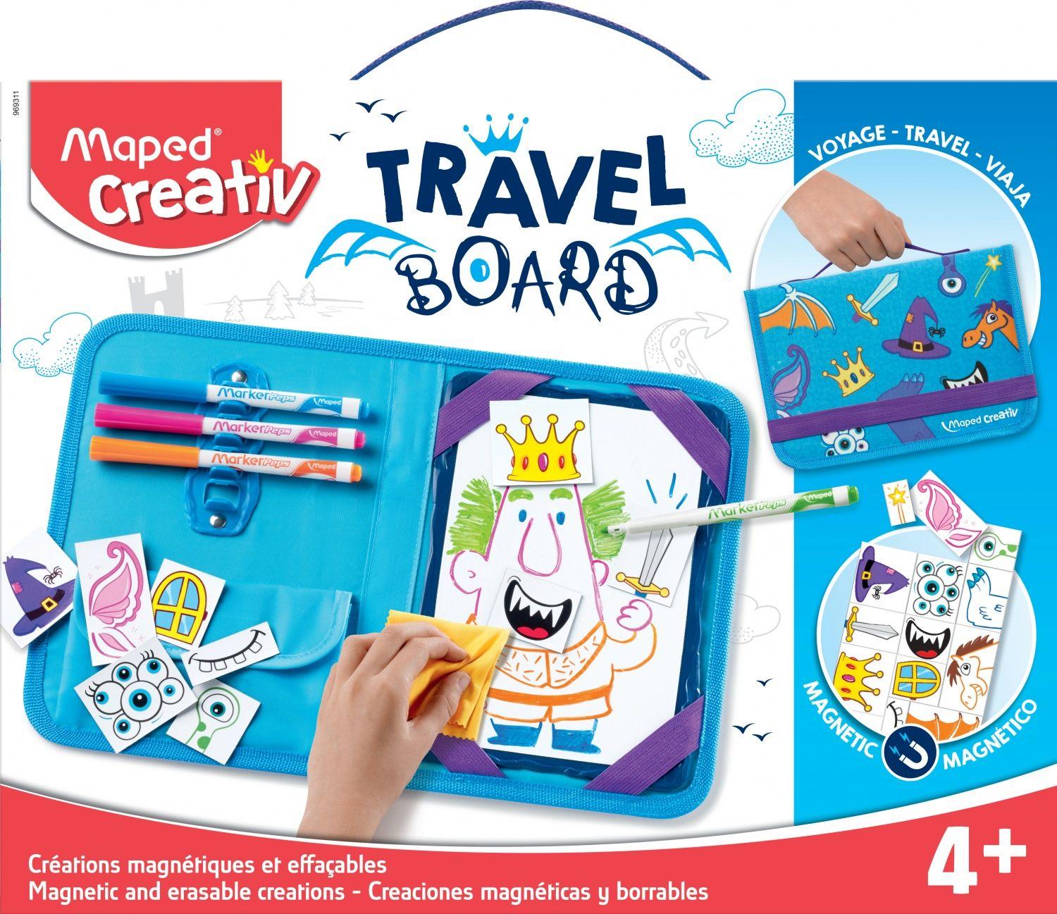 Maped Creativ Artist Board - Kit ardoise dessins effaçables Pas Cher