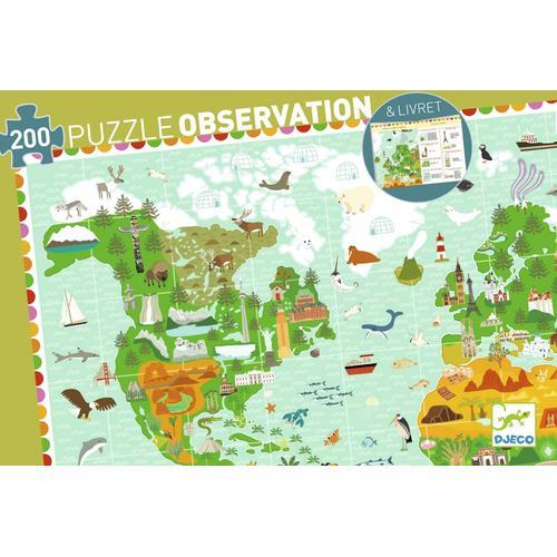 Djeco Puzzle Observation - Monuments Monde