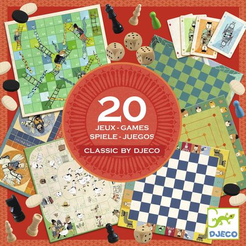 Djeco Classic Box 20 Jeux