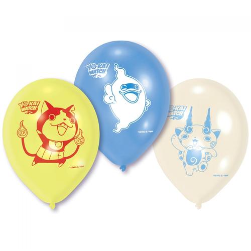 Amscan Europe Gmbh 6 Ballons Latex "Yo Kai Watch" 22,8 Cm/9