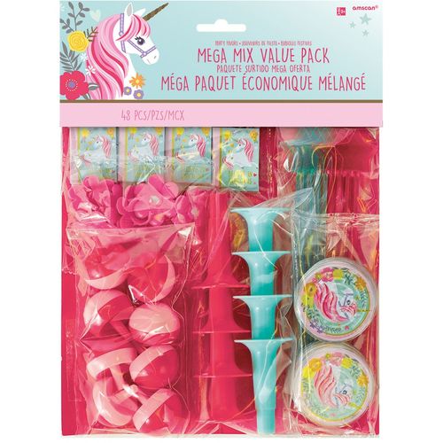 Amscan Europe Gmbh Sèche-Pleurs 48 Pièces - Magical Unicorn